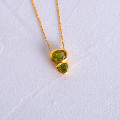 Peridot Olina Necklace - CLJ708P