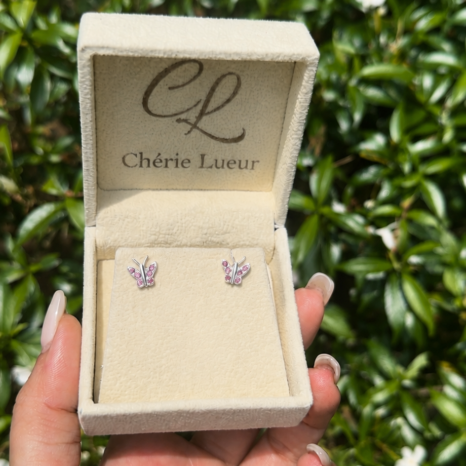 Pink Tourmaline Cordelia Earrings - CLJ937E