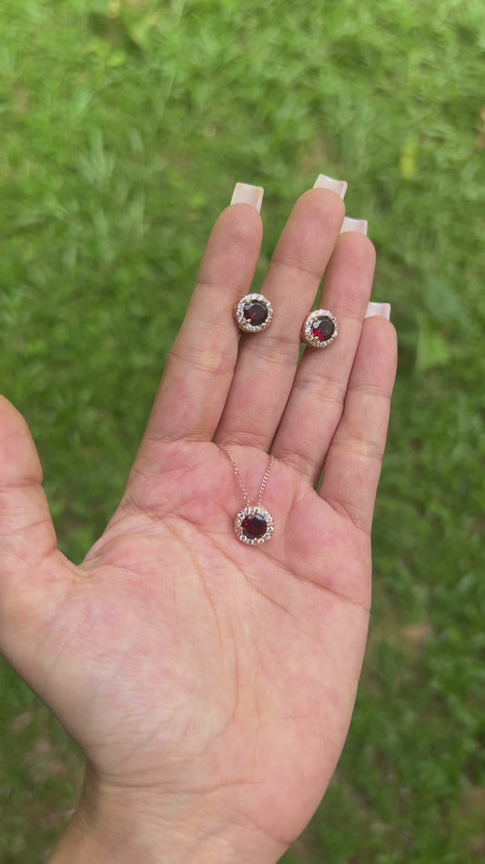 Garnet Hazel Set -  CLJ329S