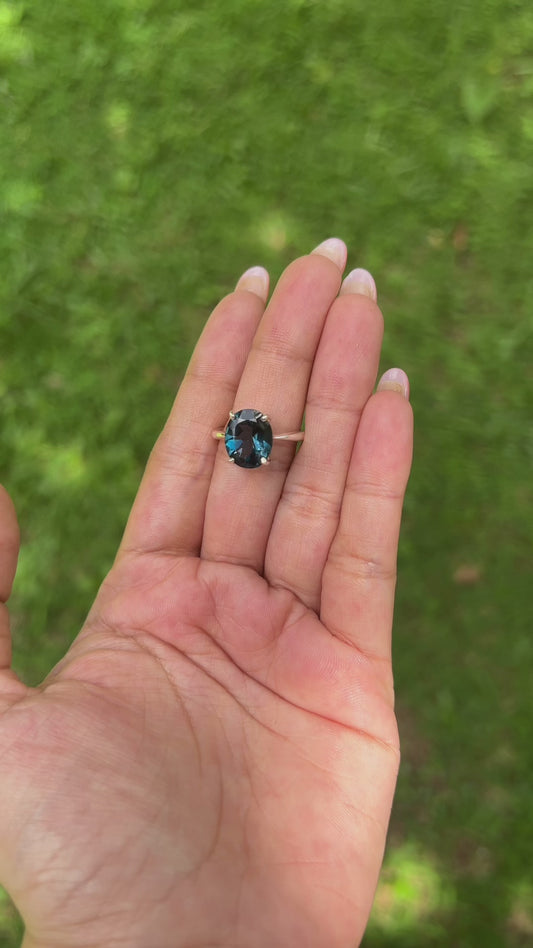 London Blue Topaz Evie Ring - CLJ704LB