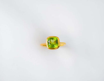 Peridot Dalia Ring - CLJ366