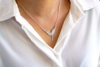 Angel Necklace - CLJ408