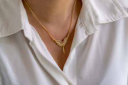 Angel Necklace - CLJ408