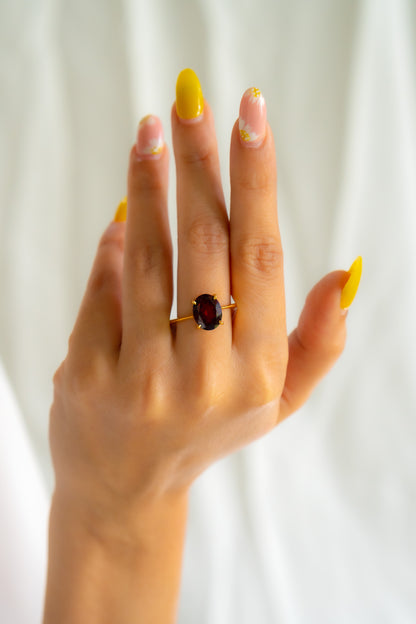 Garnet Amore Ring - CLJ338