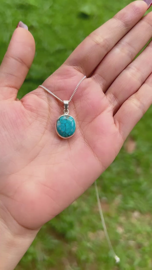Turquoise Necklace - CLJ290